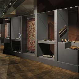 museum display showcases Centre for Fine Arts